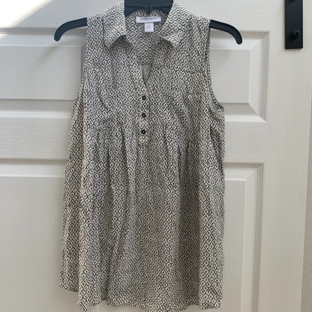 Motherhood Maternity Sleeveless Blouse